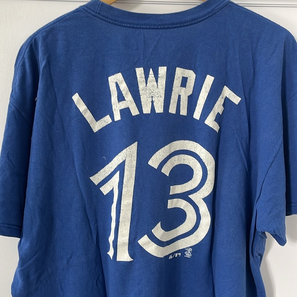 Vintage Blue Jays Lawrie 13 Tee in Royal Blue